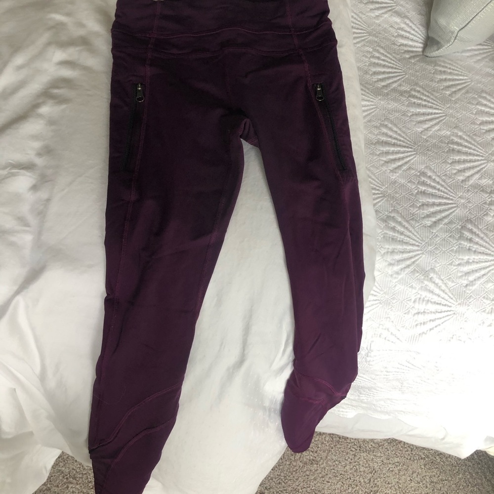 Purple Lululemon Leggings 💜🍋